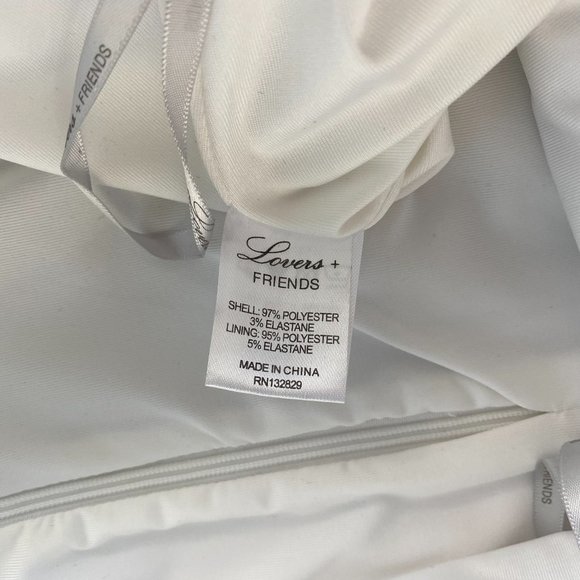 Lovers + Friends Stellar Ruffled Mini Skirt White - Picture 6 of 8